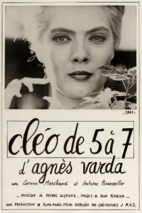 Affiche Cléo de 5 à 7, réalisé par Agnès Varda